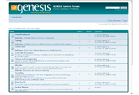 GENESIS Forum